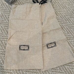 Gucci Shoe Dust Bags